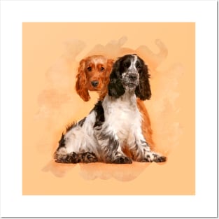 English Cocker Spaniel Posters and Art